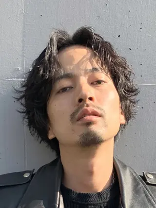 ミディアム パーマ クドウレイ fifth渋谷のヘアスタイル