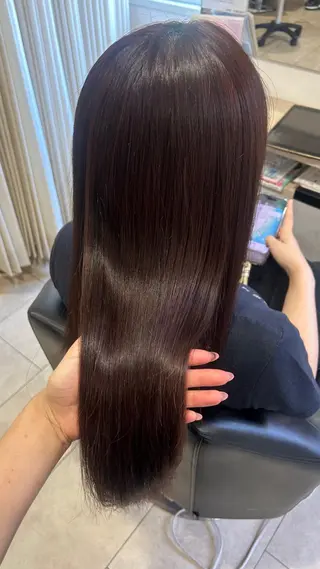 カラー 佐藤里菜🎀 /モデル募集してますのヘアスタイル