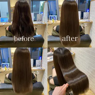 ロング 艶カラー/韓国顔周り 🎀mamiのヘアスタイル