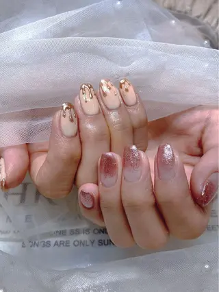 ネイル 長さだし専門店 M2　rikaのネイルデザイン