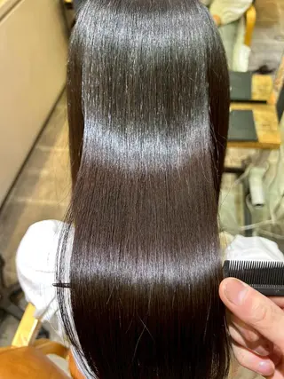 ロング カラー N° il duca 札幌のヘアスタイル