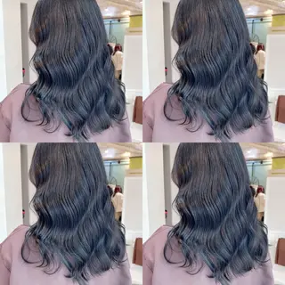 ロング カラー 大人可愛い透明感🌟 小顔・韓国髪🌟野中のヘアスタイル