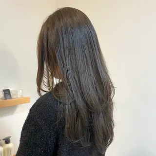 ロング カラー 艶カラー/透明感 /ヒグチアオイのヘアスタイル