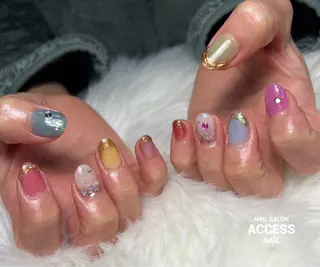 ネイル access nailのネイルデザイン