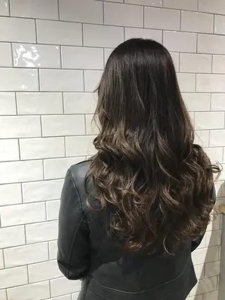 ロング カラー 原山 直人のヘアスタイル