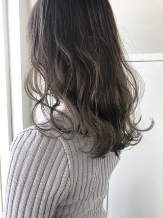 セミロング 小澤大輔 YOLO hairのヘアスタイル