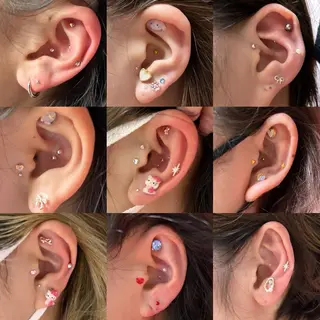 ネイル/耳つぼ /新ホワイトニングのネイルデザイン