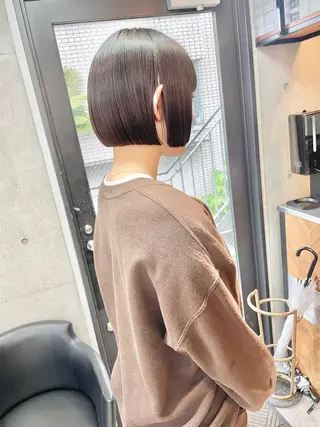 ショート ショートボブ縮毛矯正 髪質改善のプロ山道潤のヘアスタイル