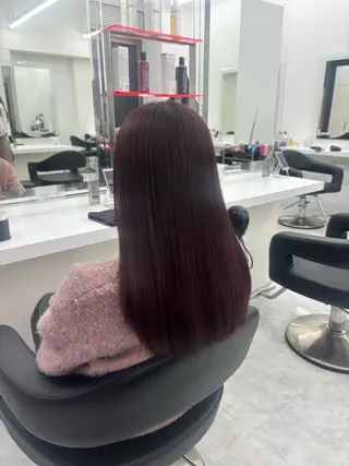 セミロング カラー 🤍レイヤー/顔周り /hirari🤍のヘアスタイル