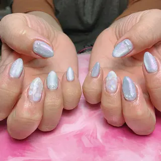 ミディアム hs nail salonのネイルデザイン