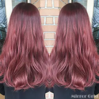 ロング カラー 北條 優輝のヘアスタイル