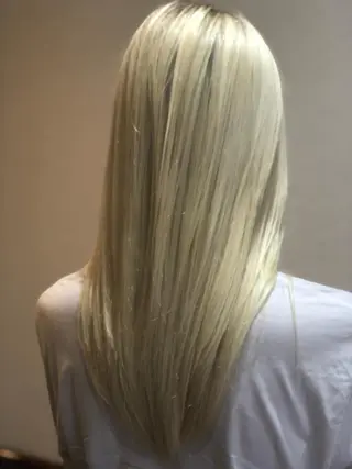 ロング 艶質改善/縮毛矯正 ササキナツミのヘアスタイル