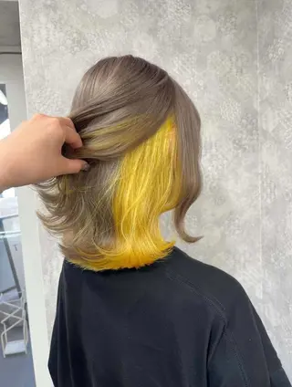 カラー 💗ツヤ髪ハイトーン 💗RIKOのヘアスタイル