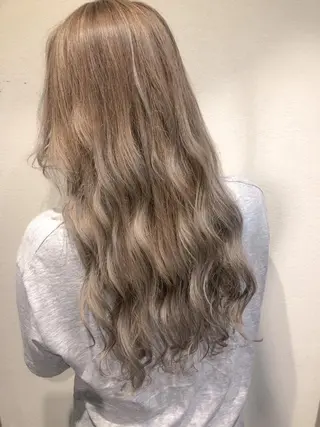 ロング カラー カラーパティシエ facce🌼ikoのヘアスタイル