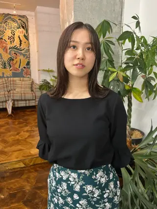 ミディアム 🫧透明感カラー🫧 ハシモトタケルのヘアスタイル