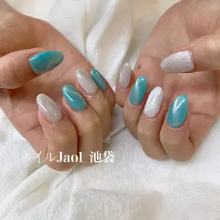 ミディアム nail jaol池袋店所属・ネイルJaol 池袋のネイルデザイン