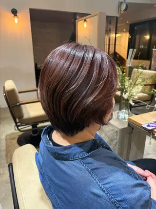 ショート lamp light所属・佐藤 妃織のヘアスタイル