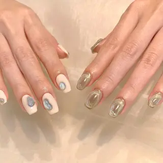 ネイル 新井 ひなののネイルデザイン