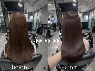 セミロング ALLEN hair 函館店 髪質改善&トリートメント所属・KAITO ALLENhairのヘアスタイル