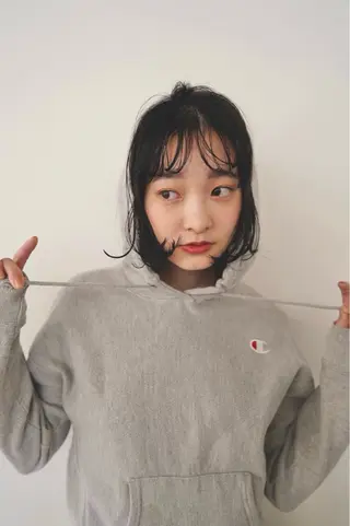 ショート カラー パーマ OLSEN D.B.A BALLOON HAIR所属・表参道OLSEN✂︎ nanamiのヘアスタイル