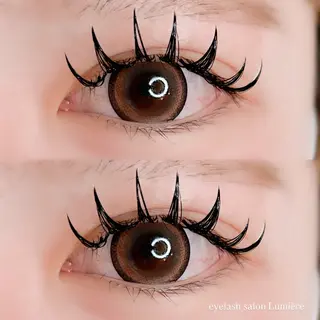 マツエク・マツパ eyelash salon Lumière所属・eyelash Lumièreのマツエク・マツパデザイン