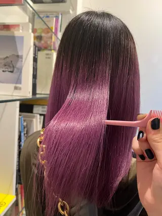 セミロング 鈴木 三保のヘアスタイル