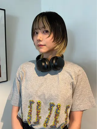 ショート カラー 🎀オイダイラ モモカ🎀のヘアスタイル