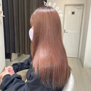 ロング アミーベル🧸🧡 本店✂️しおりのヘアスタイル