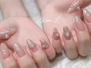 カラー ネイル 芦辺 香奈のネイルデザイン