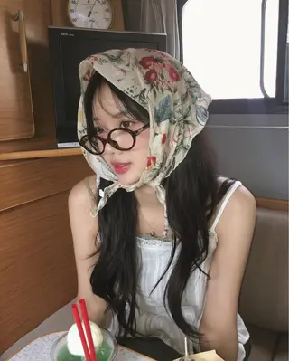 ロング カラー カラーモデル 募集🤍🌷yuraのヘアスタイル