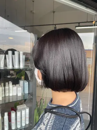 ショート カラー alu所属・マキノ キョウカのヘアスタイル