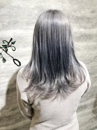 セミロング カラー 🫟Blanco🫟 Color&Careのヘアスタイル