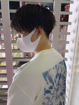 ショート ヘアアレンジ メンズ メンズZina代表 田端 麗治のヘアスタイル