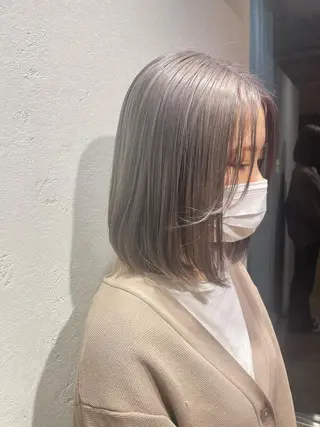 ミディアム N+所属・前田 菜奈子のヘアスタイル