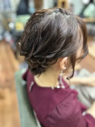 ミディアム 永澤 一輝のヘアスタイル