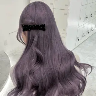 ミディアム カラー 🎀🧁ダメージレス 艶髪カラー🧁🎀のヘアスタイル