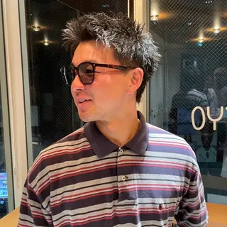 ショート カラー メンズ 🍒暖色カラー🍒 渋谷/YUUのヘアスタイル