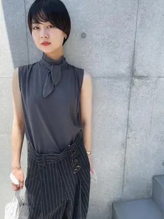 ショート カラー センスをお届けします 大谷将生INFPのヘアスタイル