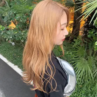 ロング カラー 🧡色落ちまで2度綺 麗なカラー🧡ヨシキのヘアスタイル