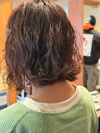 ショート パーマ hair space Syrup所属・レディースパーマ/ 合田 有一朗のヘアスタイル