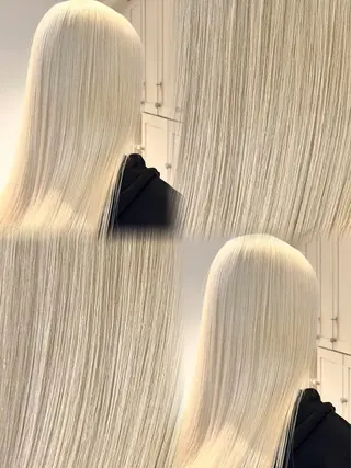 セミロング カラー ベレーザ渋谷所属・圧倒的クオリティのブ リーチ/Tomokiのヘアスタイル