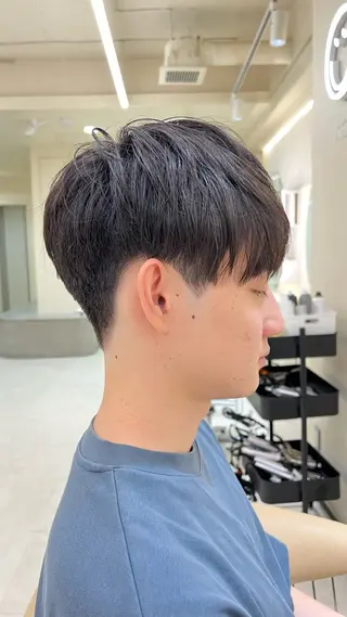 メンズ 横浜/ショート/ レイヤーカットのヘアスタイル