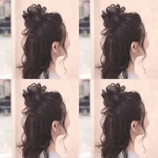 ミディアム ヘアアレンジ 🌷MAYU 🌷のヘアスタイル