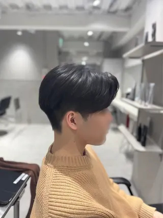 パーマ メンズ 曲がる縮毛/カルマパ ーマ/池袋/横村大全のヘアスタイル