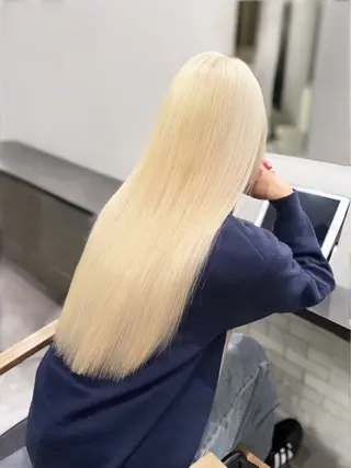 ロング カラー ハイトーン /ブリーチ/miyuのヘアスタイル