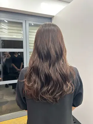 ロング カラー パーマ 広美◎ <hiromi>のヘアスタイル