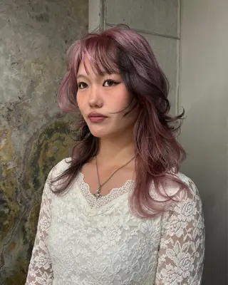 セミロング カラー 🫧カラーモデル募集 🫧Hiyuのヘアスタイル