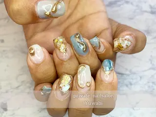 ネイル Yuwabi Nail所属・Mimore ミモア 水戸のネイルデザイン