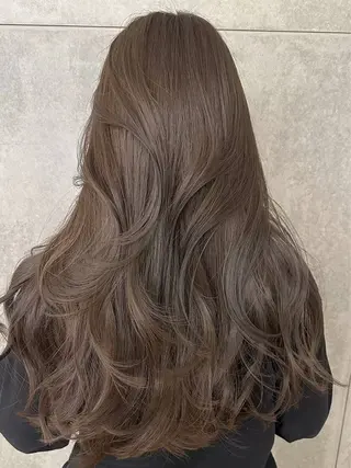 セミロング LORE🔷福岡天神 カット/カラー⭐️のヘアスタイル