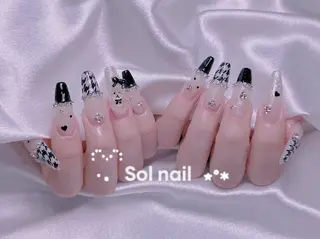 ネイル パラジェル＆フィルイン取り扱いサロンSol Nail所属・Sol Nail ミネのネイルデザイン